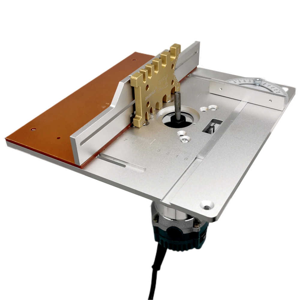 Woodworking Plan - Aluminium Router Table Insert Plate Electric