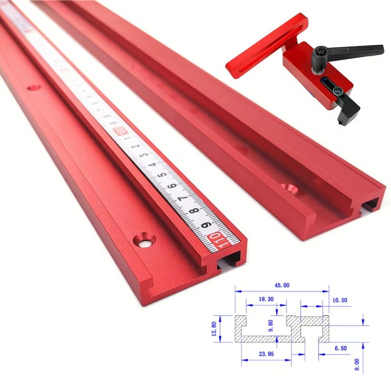 Woodworking Plan - 1PC Chute Aluminium alloy T-tracks Model
