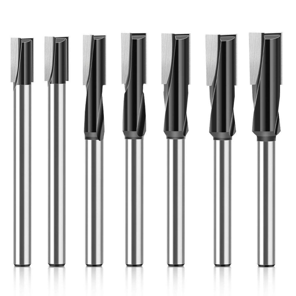 Router Bits For Woodworking - 12mm Shank Straight Router Bit Double