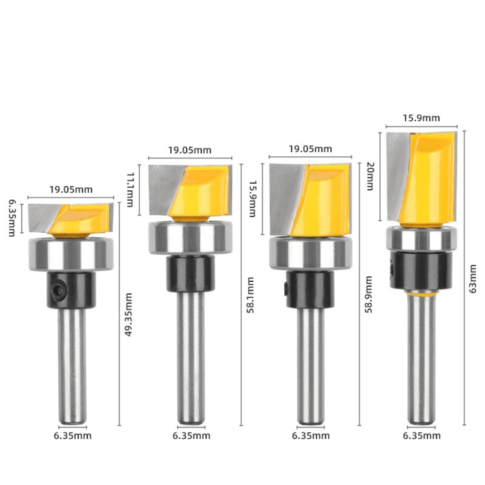 1/4Inch Shank Flush Trim Route - Router Bits For Woodworking review and price