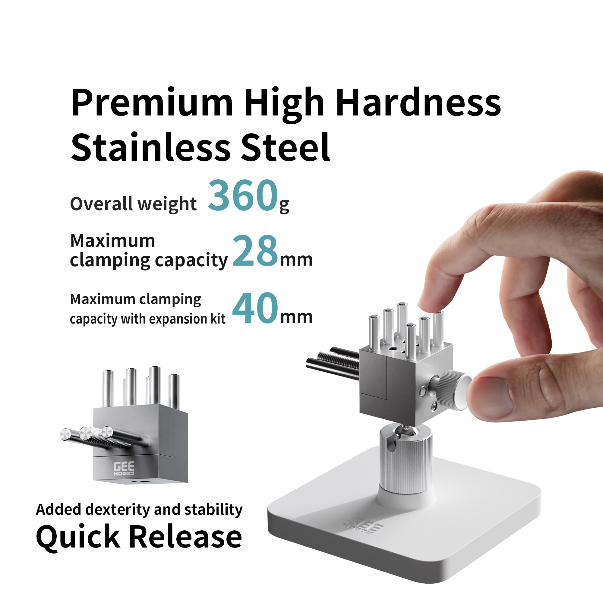 Geehobby Stainless Steel Hobby - Woodworking Quick Release Vise review and price