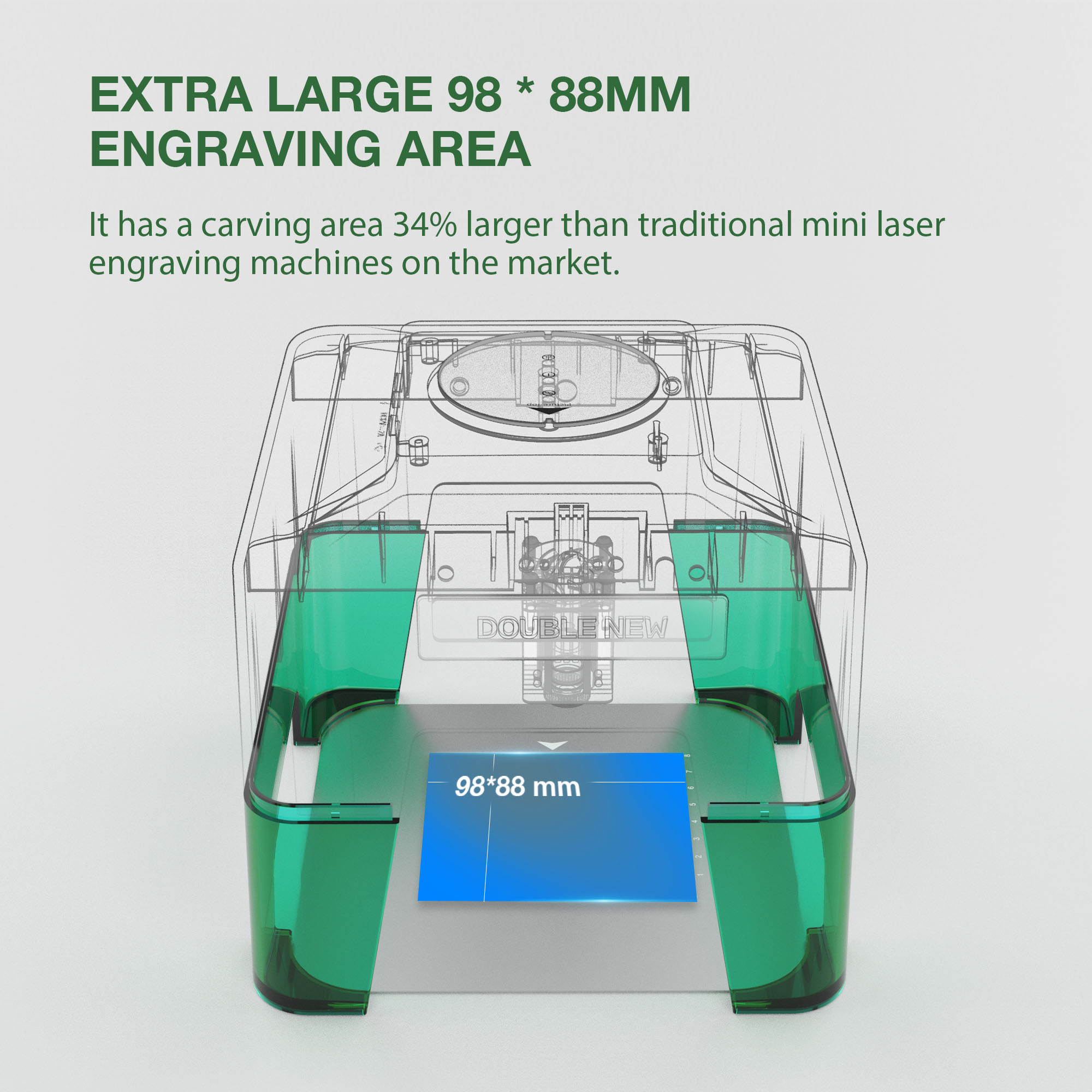 3W Mini Laser Engraver Portabl - Woodworking Logo review and price