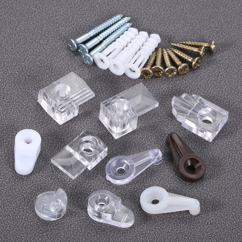 10Pcs Plastic Glass Retainer C - Woodworking Joint Types review and price