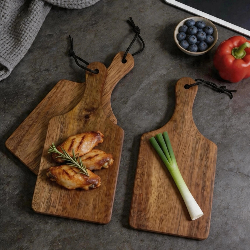 Acacia wood mini cutting board - Woodworking Plan review and price