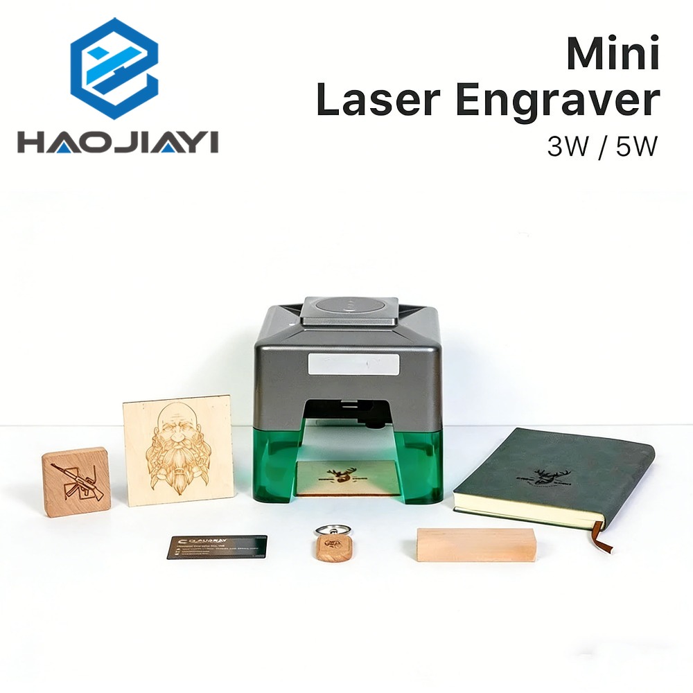 5000mW Mini CNC Laser Engraver - Woodworking Logo review and price