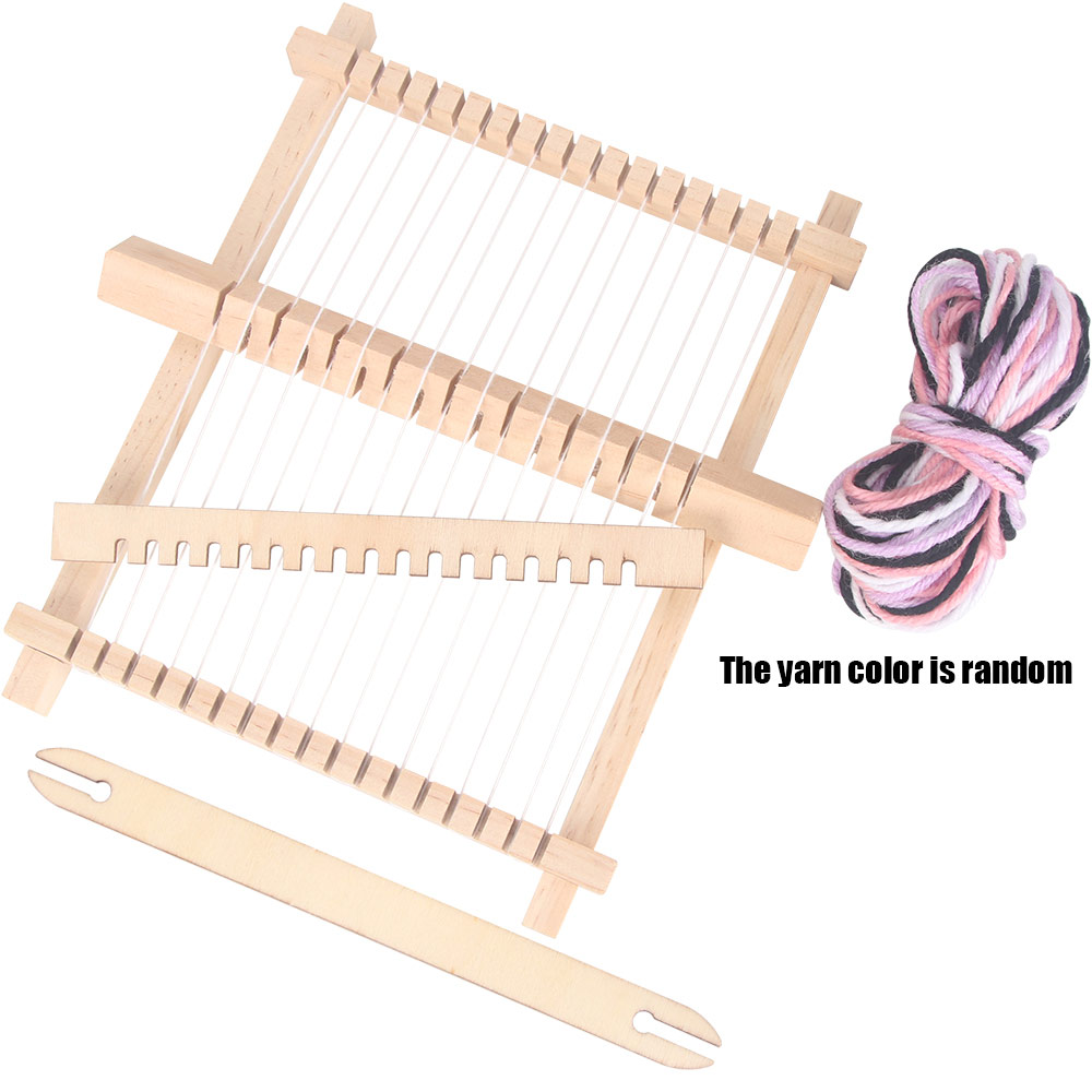 DIY Small Wooden Weaving Loom  - Woodworking Kits review and price