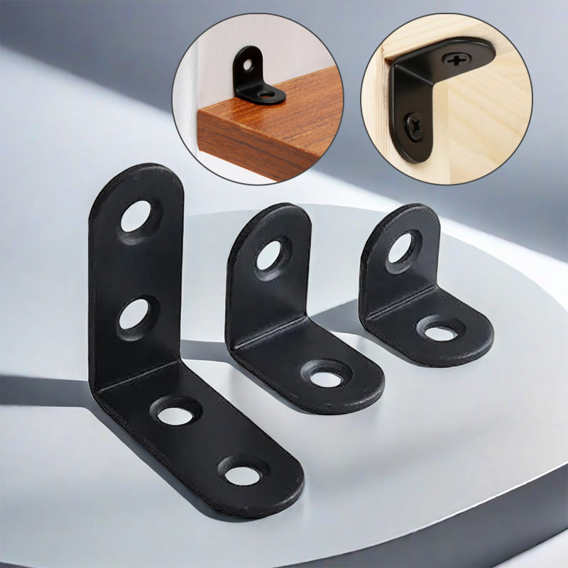 12Pcs L Bracket Straight Angle - Woodworking Joint Types review and price