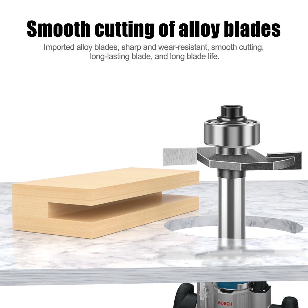 1/4-1/2 Handle Ball Bearing T- - Router Bits For Woodworking review and price