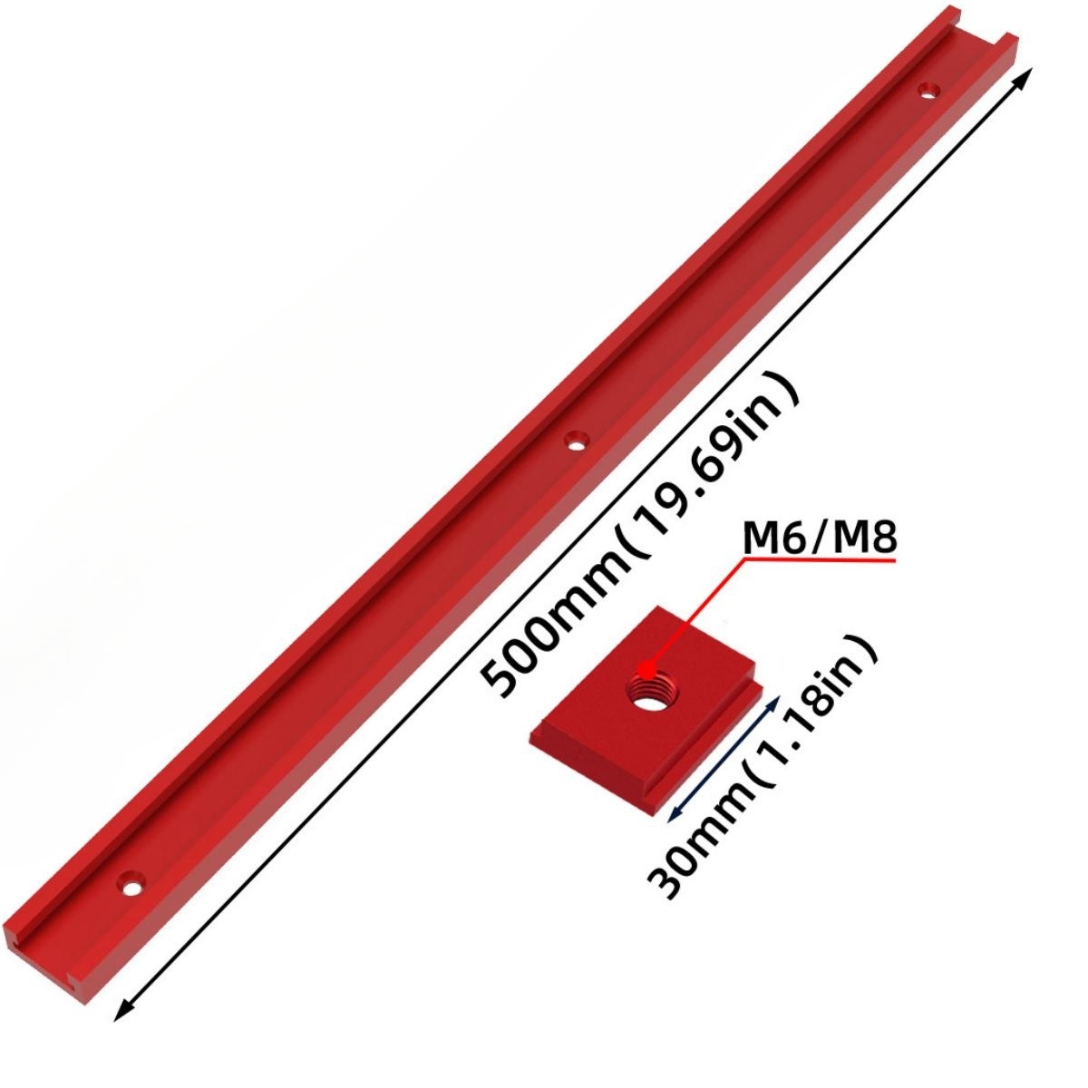 T30 Track 50cm Aluminium T-Sli - Woodworking Plan review and price