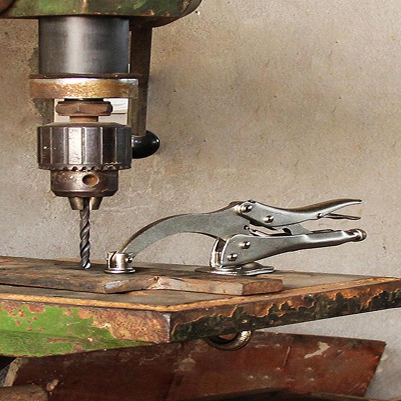 Drill Press Locking Clamp 9 In - Woodworking Quick Release Vise review and price