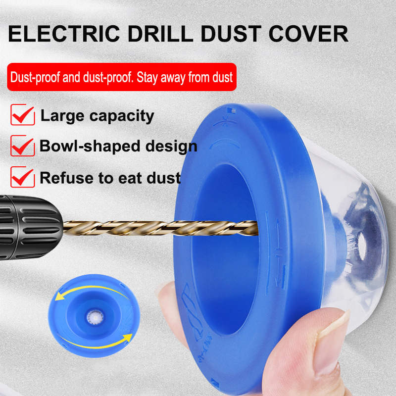 Electric Drill Dust Cover Ash  - Woodworking Dust Collector review and price