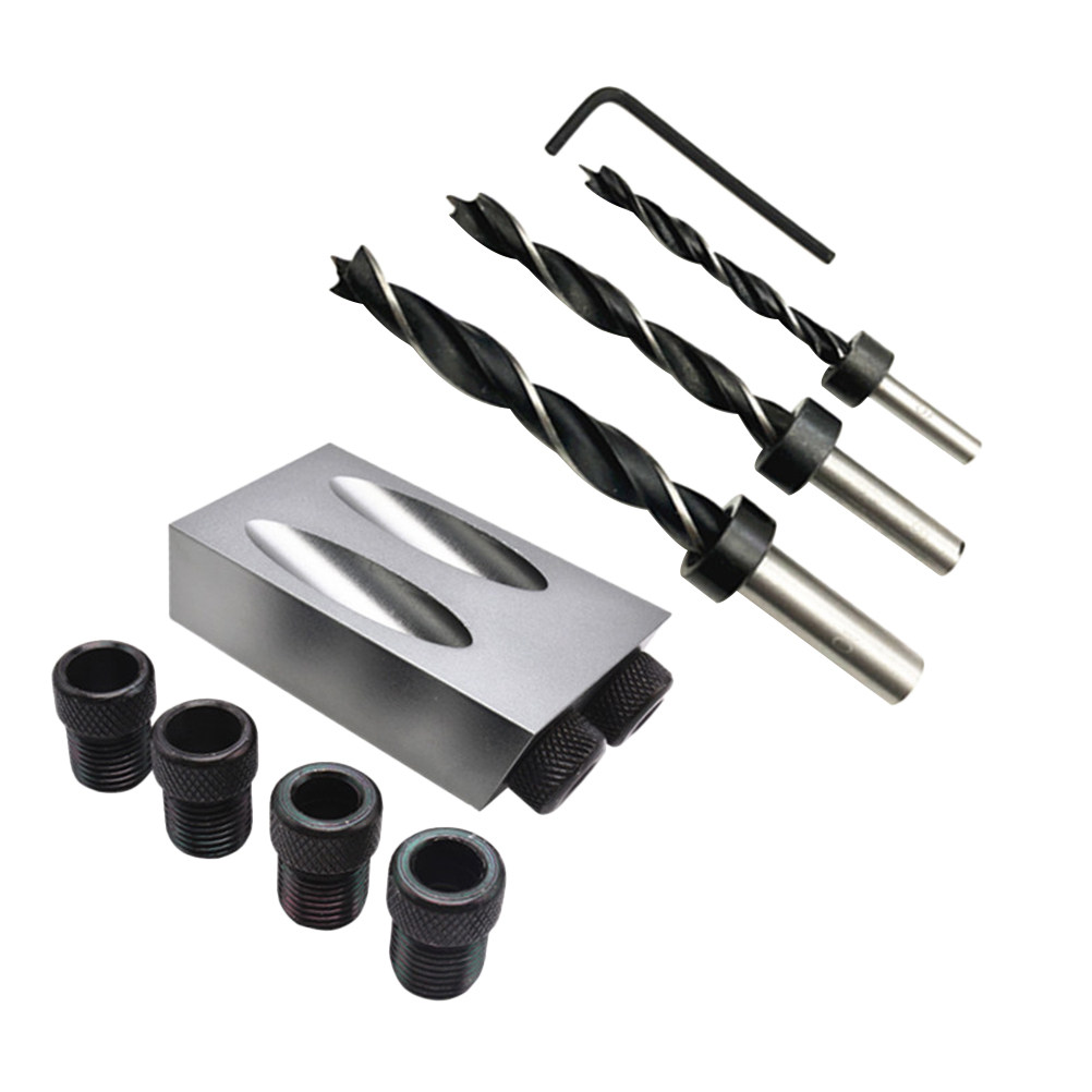 34pcs Oblique Hole Drill Set 1 - Woodworking Kits review and price
